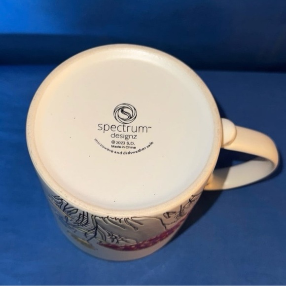 Anthropologie Mushroom Floral Mug - Picture 4 of 4